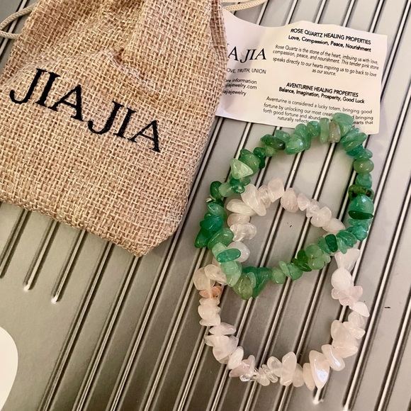 JiaJia healing crystal quartz bracelet - Picture 1 of 2